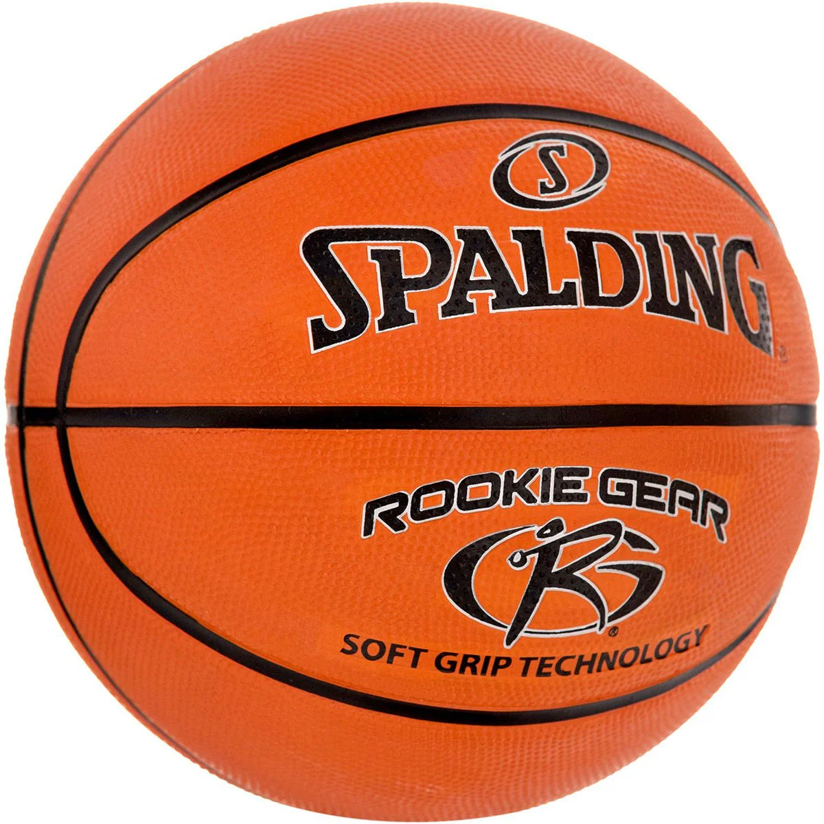 Spalding Youth Rookie Gear Soft Grip 27.5" Indoor/Outdoor Basketball - Image 2