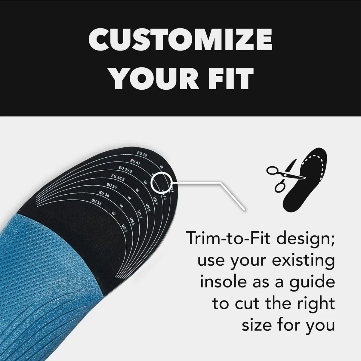 Spenco Trim To Fit RX Diabetic Insole - Image 4