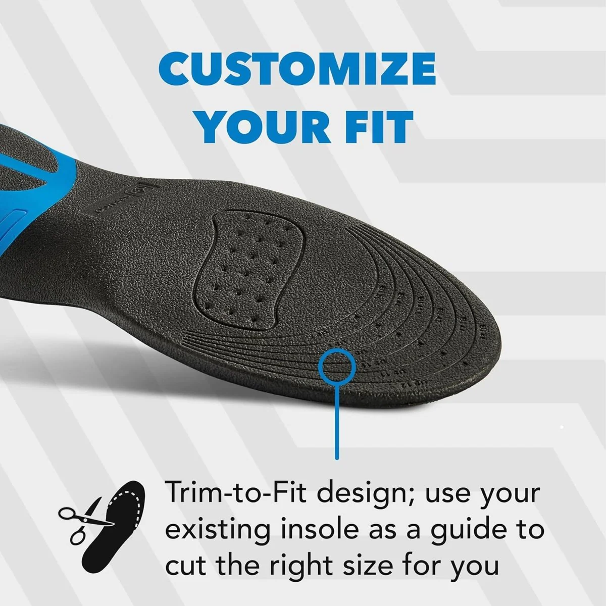 Spenco Trim To Fit RX Knee Support Insole - Image 6