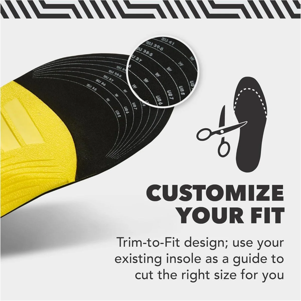 Spenco Trim To Fit Sport Cushion Insole - Image 4