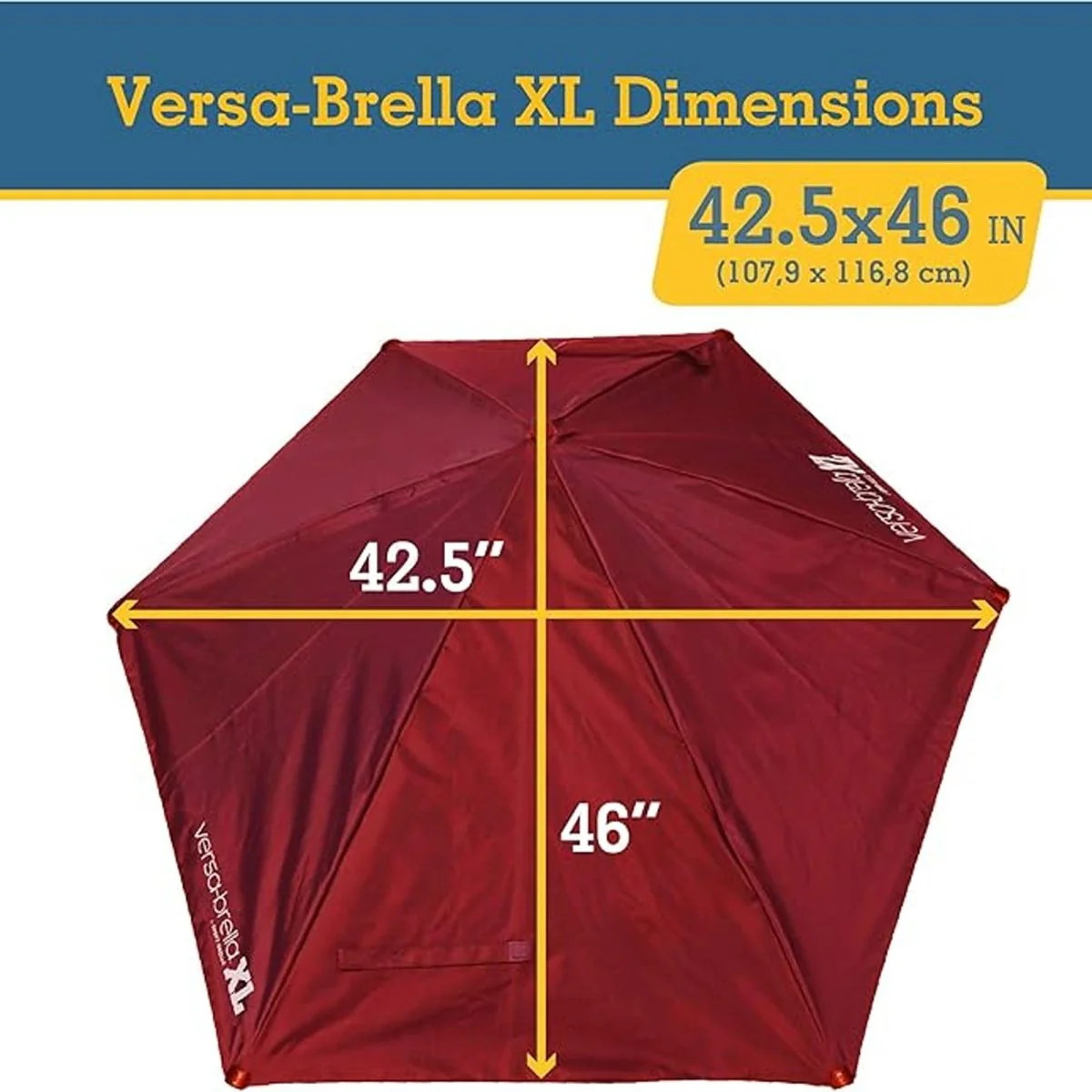 Sport-Brella Versa-Brella SPF 50+ Adjustable Umbrella XL - Image 5