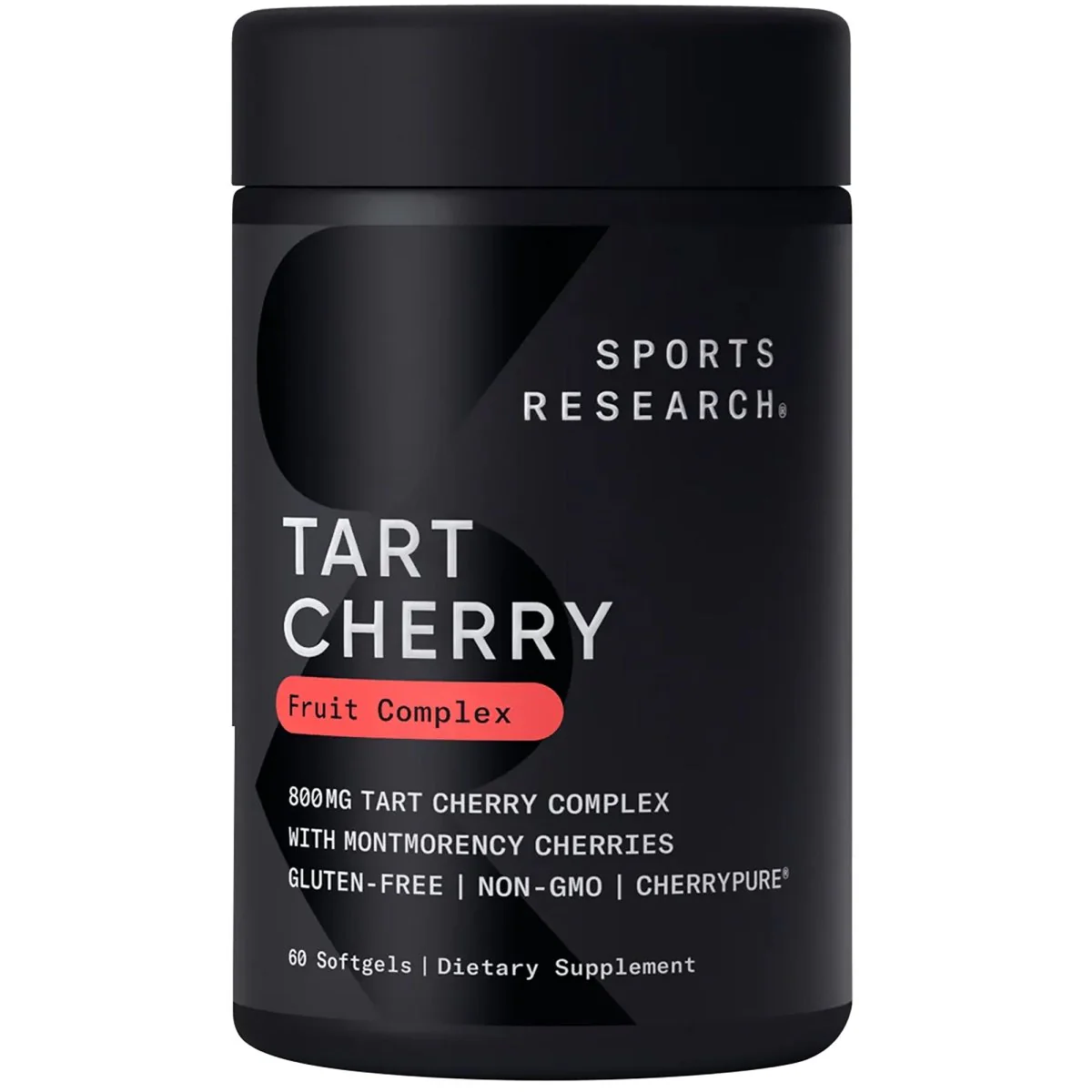 Sports Research Tart Cherry Concentrate Dietary Supplement - 60 Softgels
