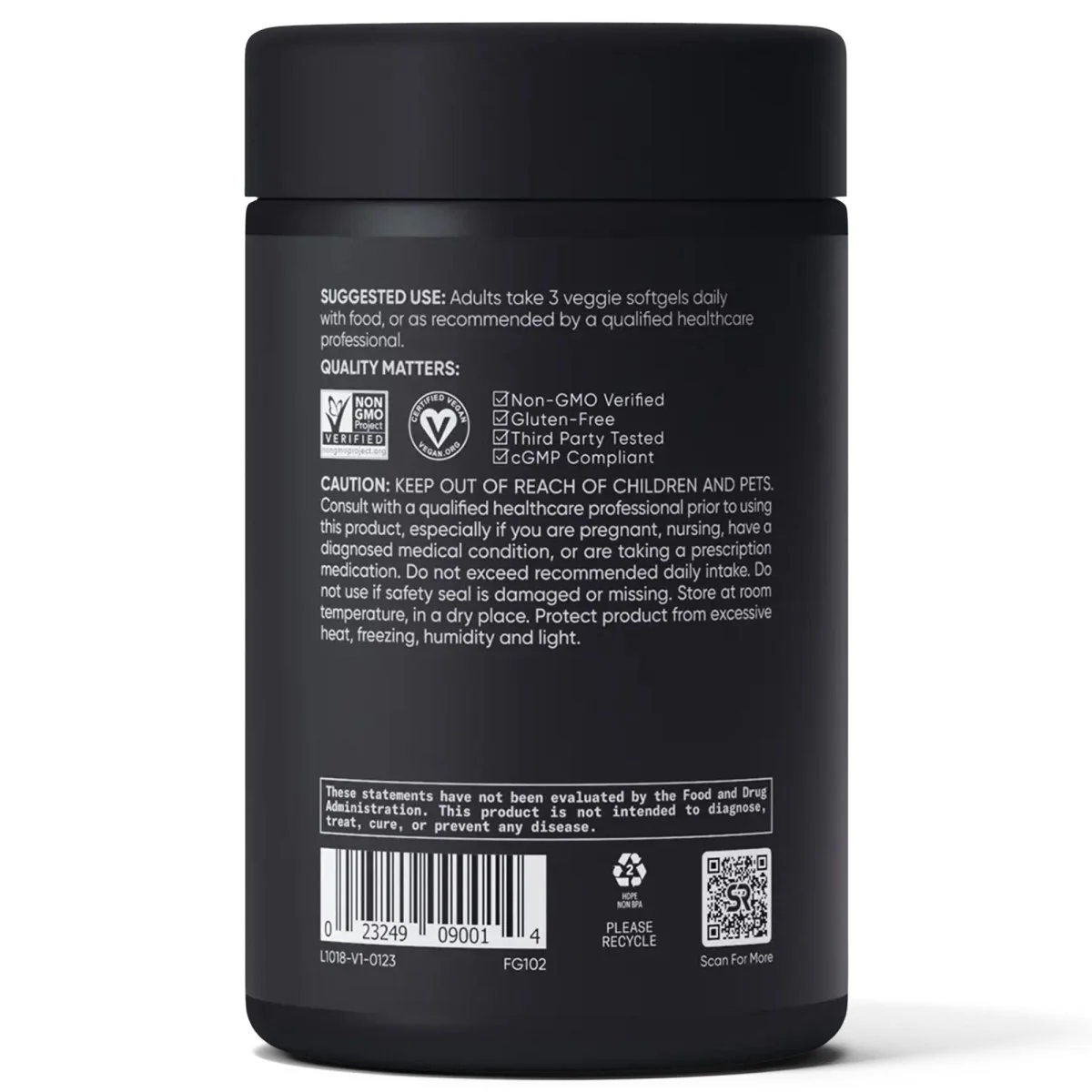 Sports Research Virgin Coconut Oil, Cold-pressed, 1000mg, 120 Veggie Softgels - Image 2