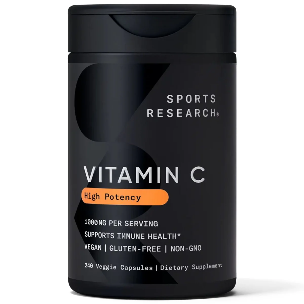 Sports Research Vitamin C, 1000mg, 240 Veggie Capsules