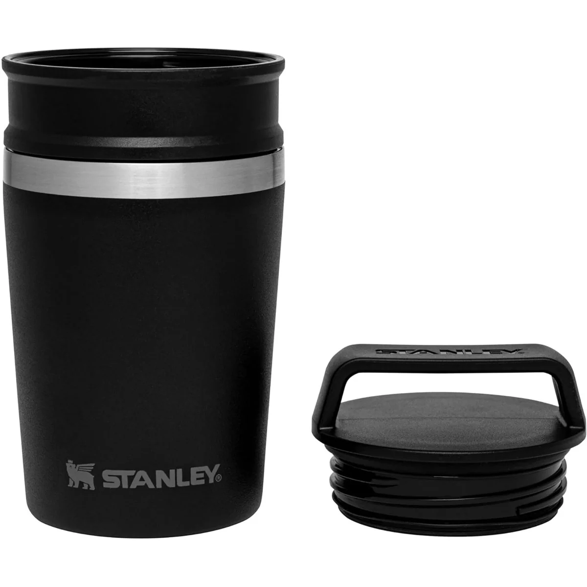 Stanley 8 oz. Shortstack Travel Mug - Matte Black - Image 2
