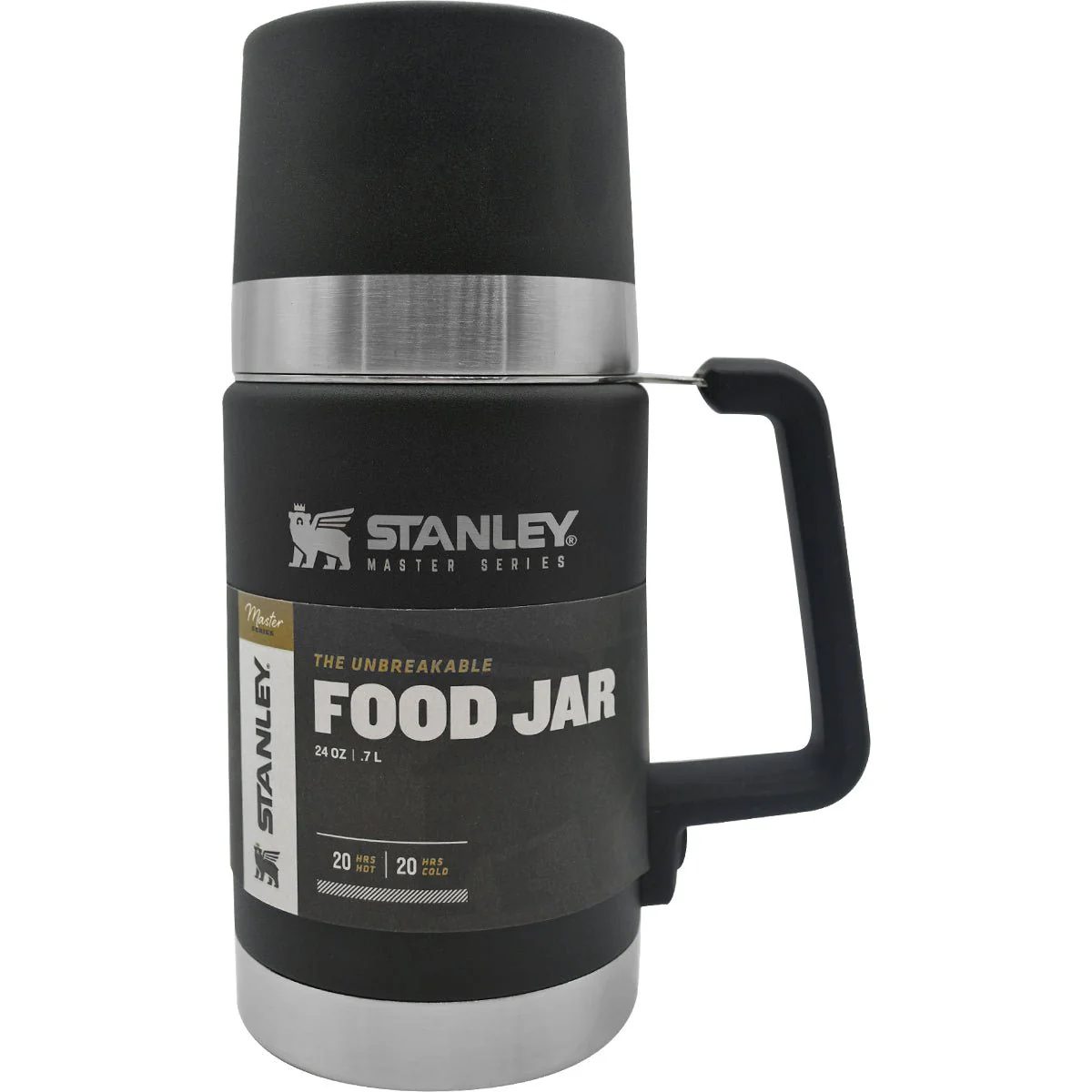 Stanley Master Unbreakable Insulated Stainless Steel Food Jar - Foundry Black