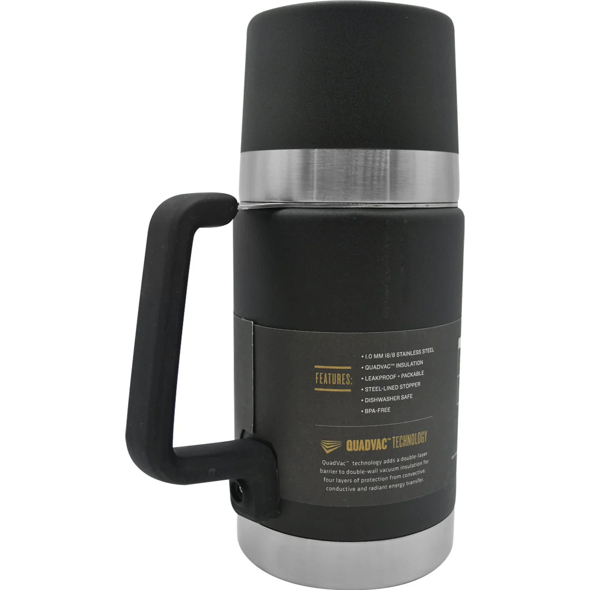 Stanley Master Unbreakable Insulated Stainless Steel Food Jar - Foundry Black - Image 2