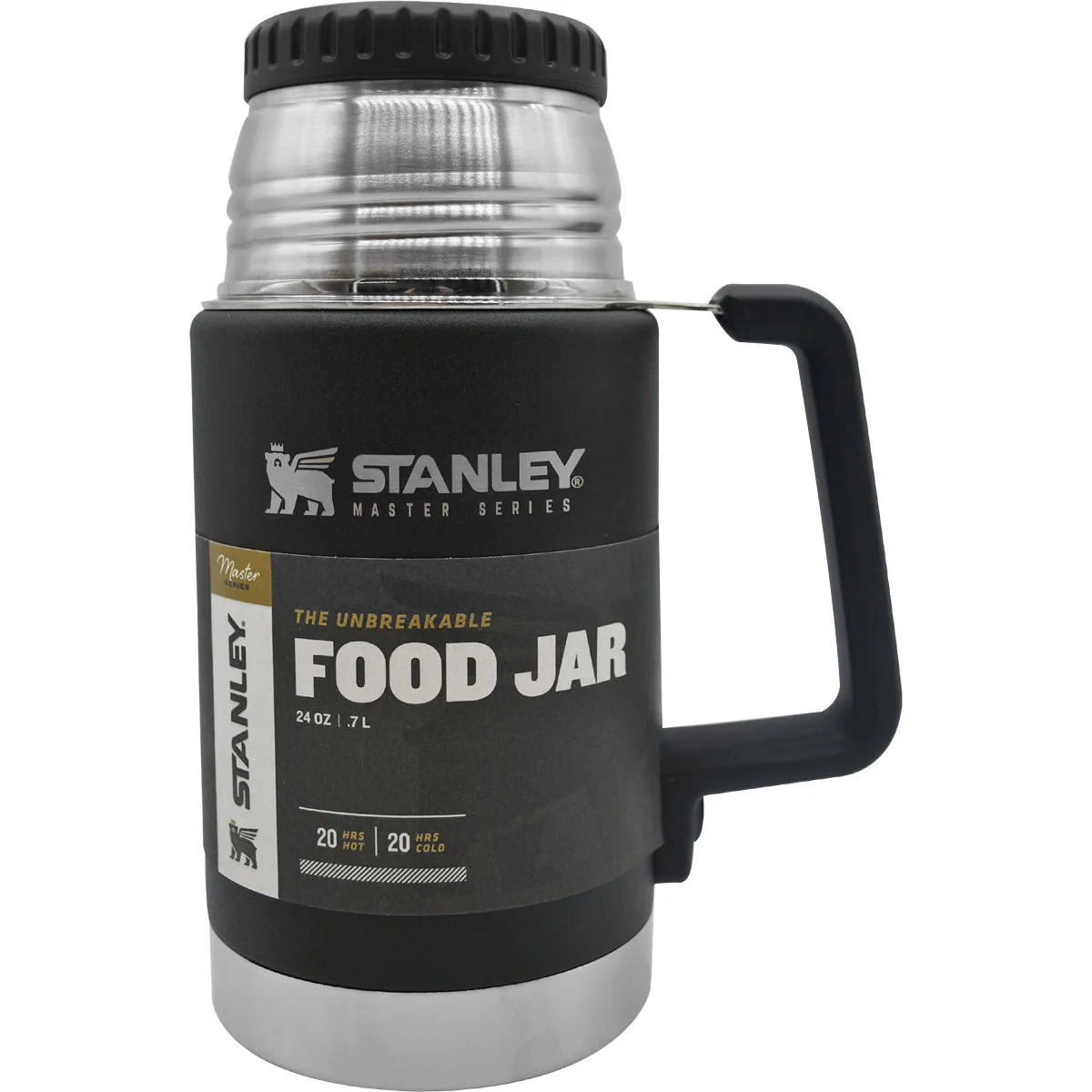 Stanley Master Unbreakable Insulated Stainless Steel Food Jar - Foundry Black - Image 3