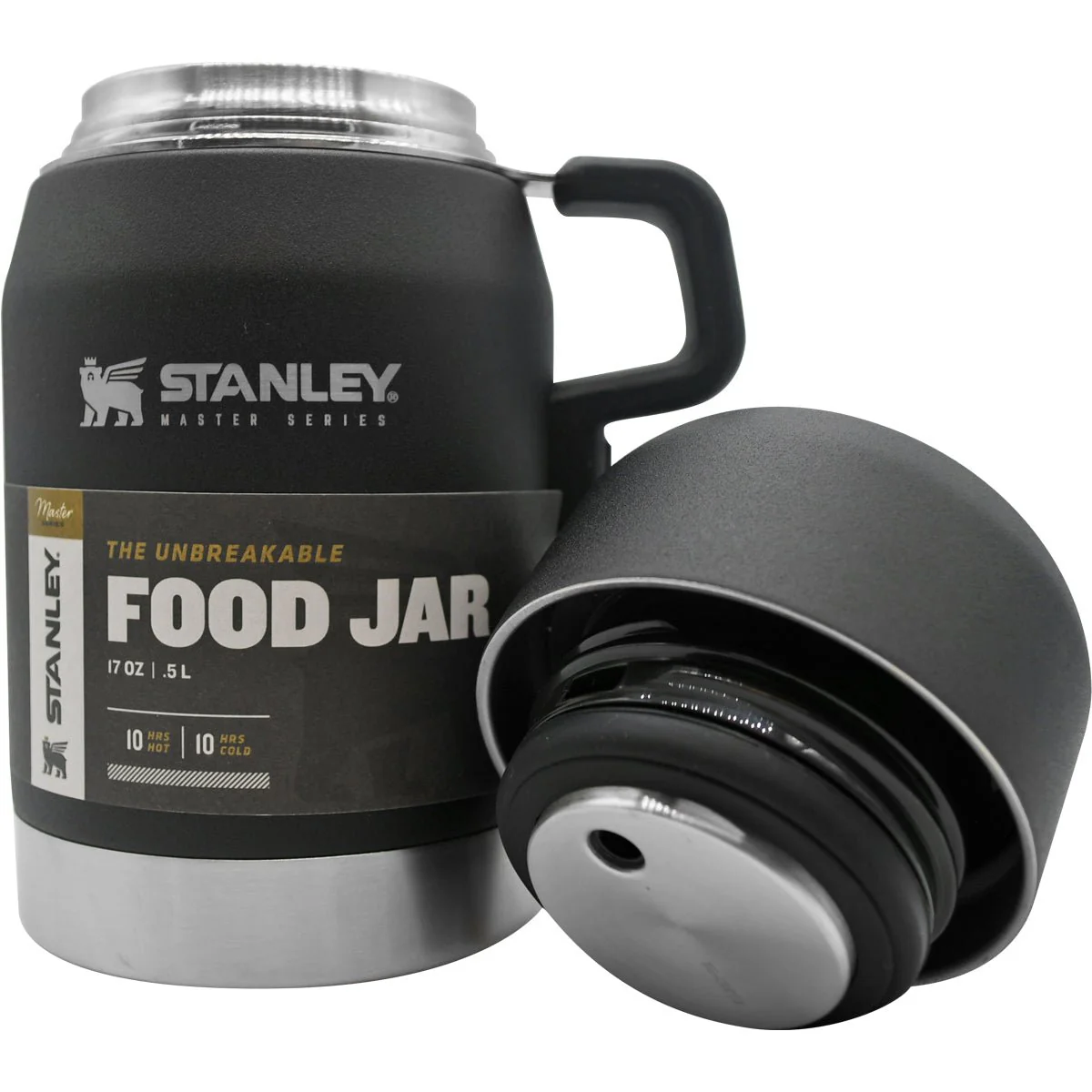 Stanley Master Unbreakable Insulated Stainless Steel Food Jar - Foundry Black - Image 7