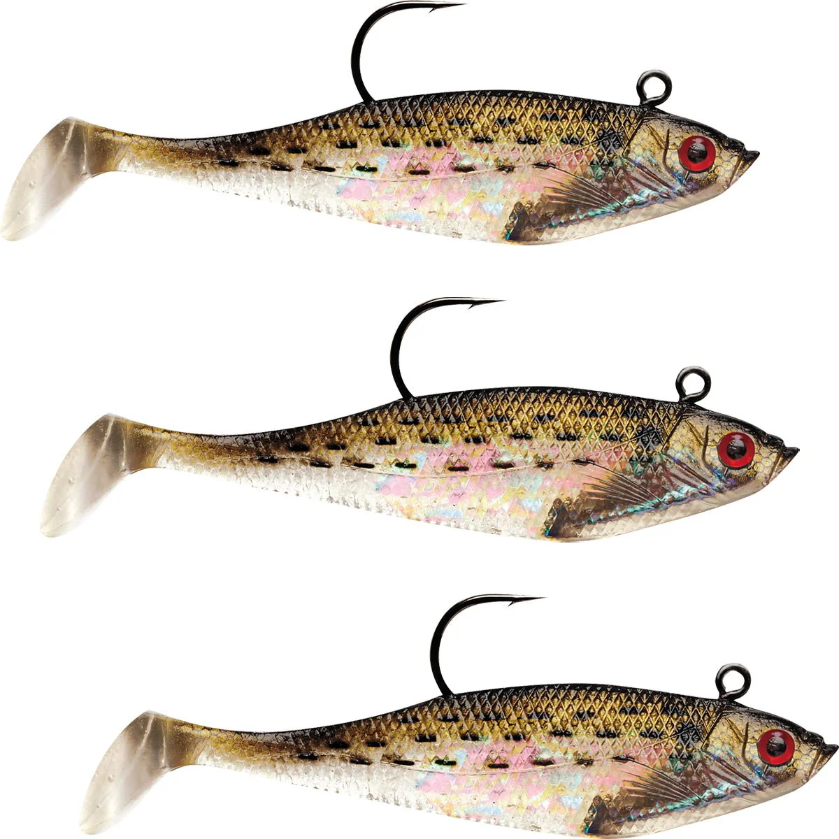 Storm Wildeye Swim Shad 3-inch Fishing Lures 3-Pack - Image 7