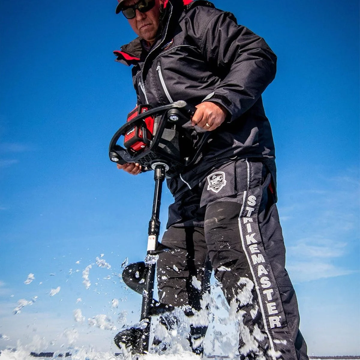 StrikeMaster Lithium 40V Power Ice Auger - Black - Image 2
