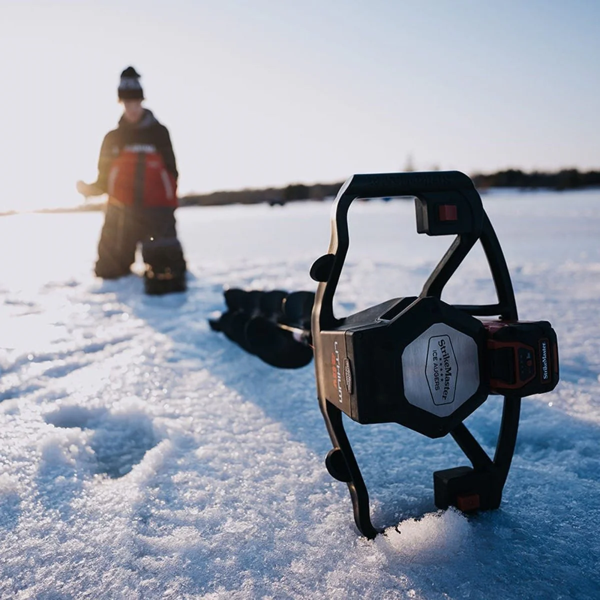StrikeMaster Lithium 40V Power Ice Auger - Black - Image 4
