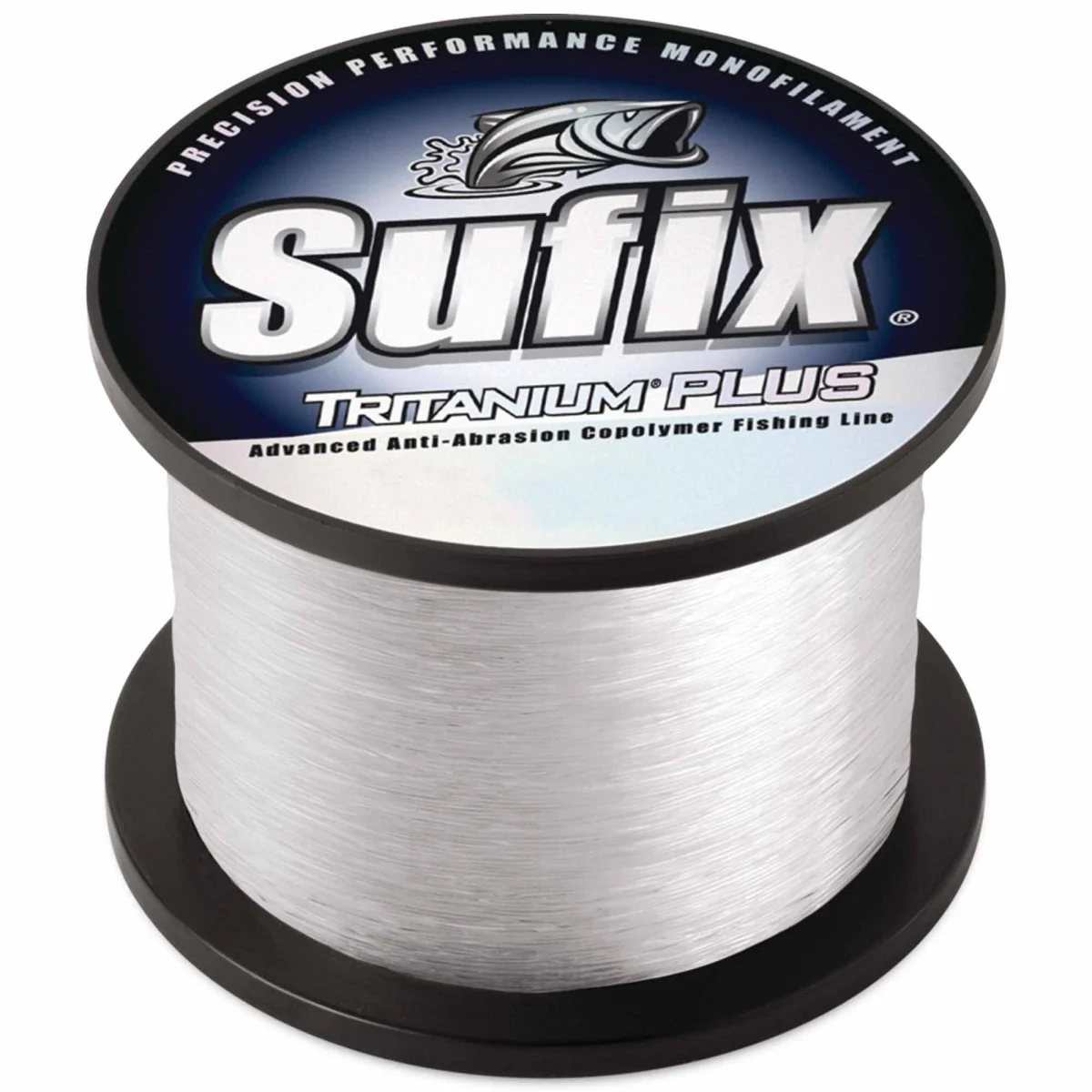 Sufix 696 Tritanium Plus Monofilament Fishing Line, Clear, 4.4 lb Spool