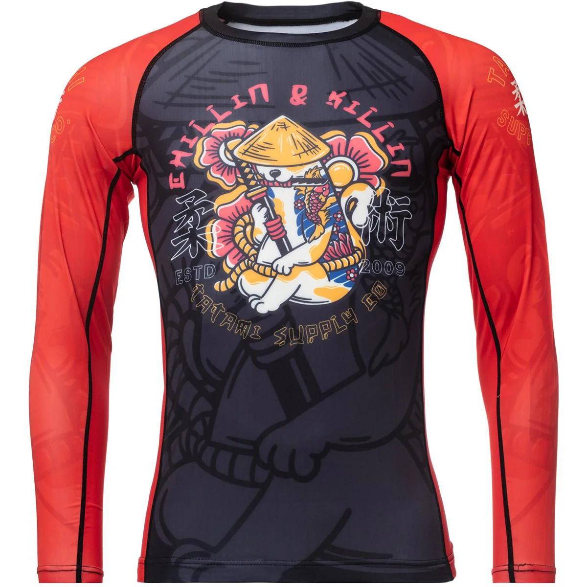 Tatami Fightwear Chillin Eco Tech Recycled Long Sleeve Rashguard - Image 9