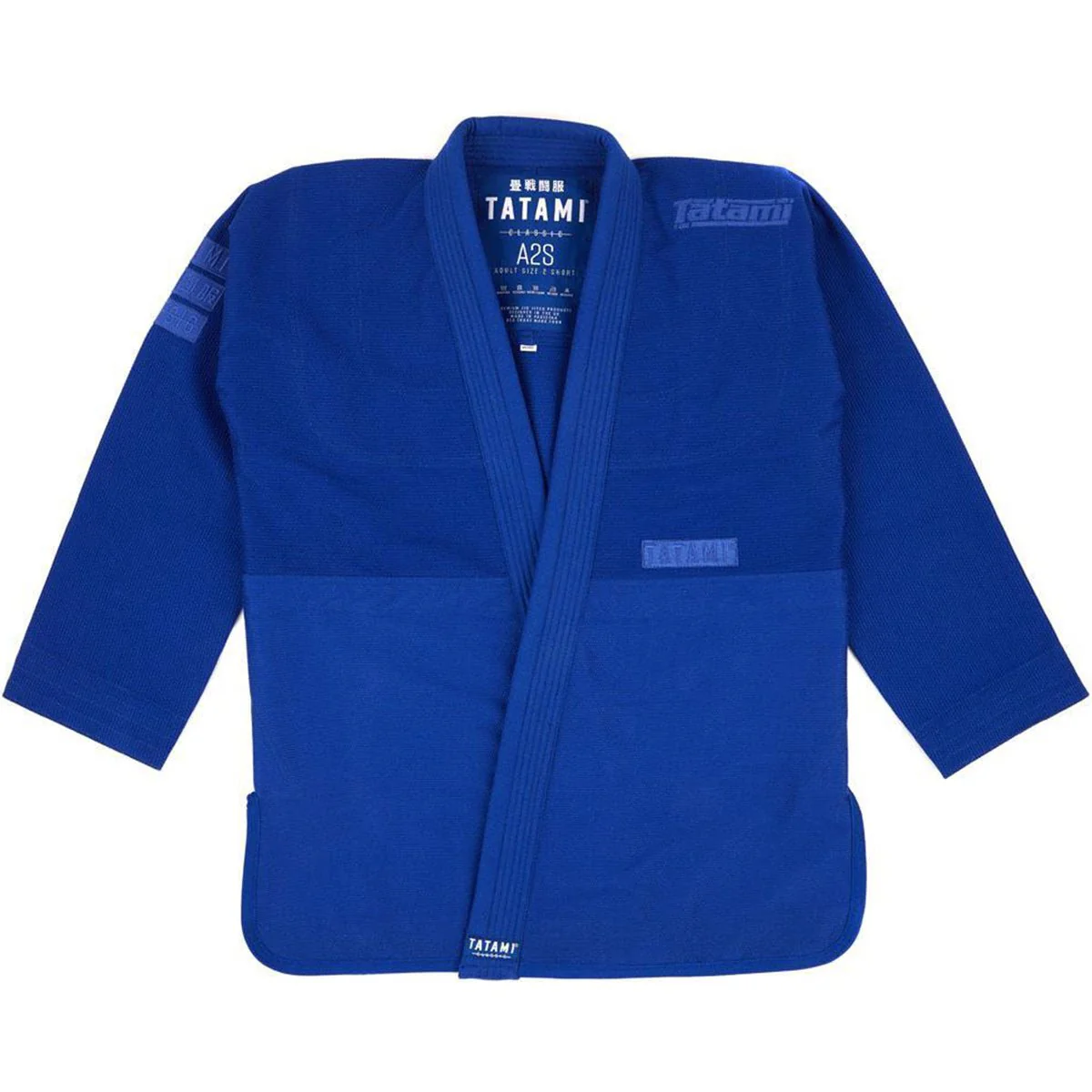 Tatami Fightwear Classic BJJ Gi - Blue - Image 4