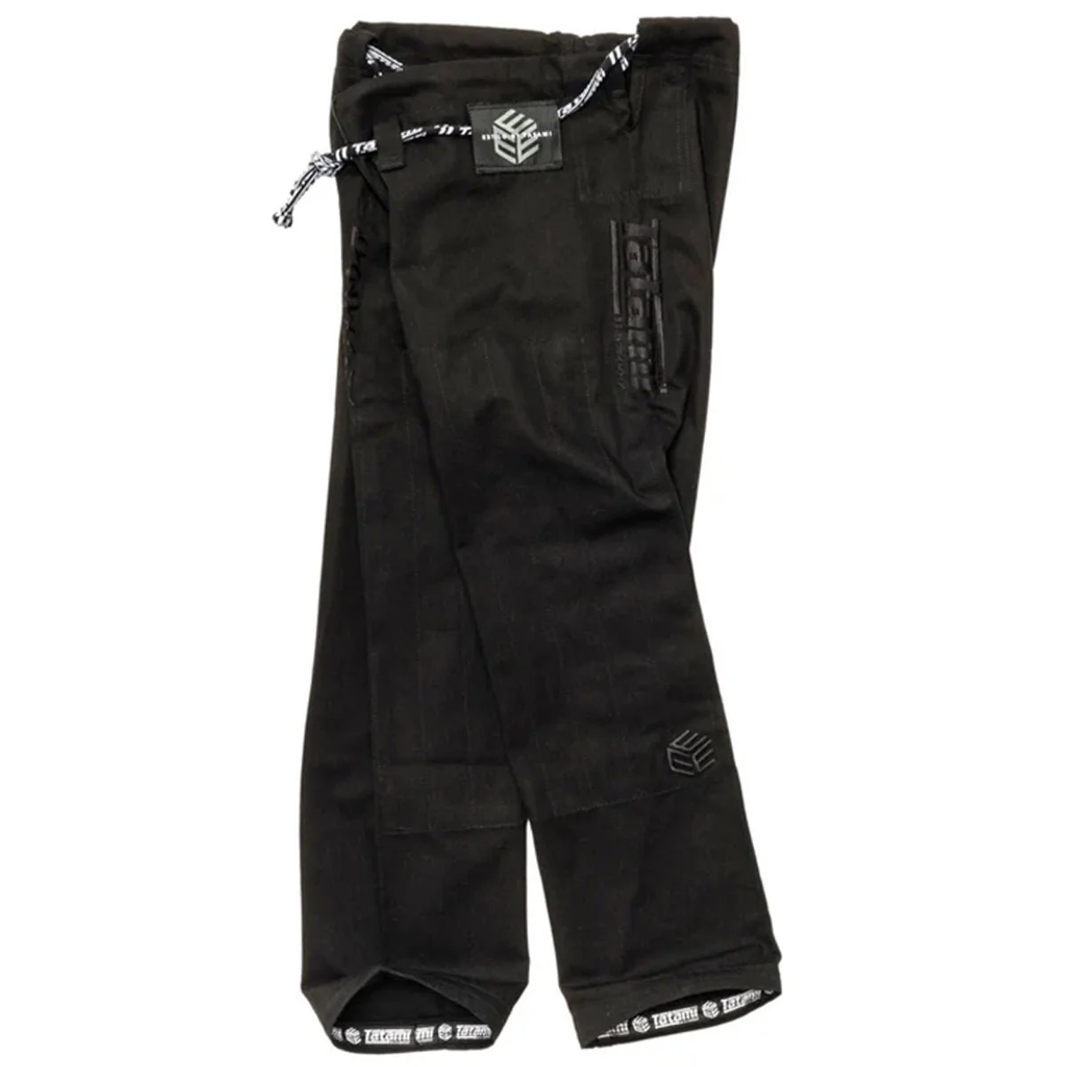 Tatami Fightwear Estilo Black Label BJJ Gi - Black/Black - Image 8