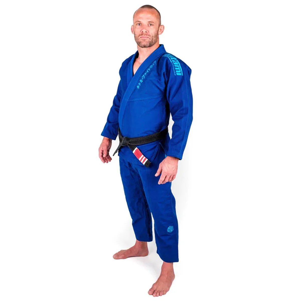 Tatami Fightwear Estilo Black Label BJJ Gi - Blue/Blue - Image 10