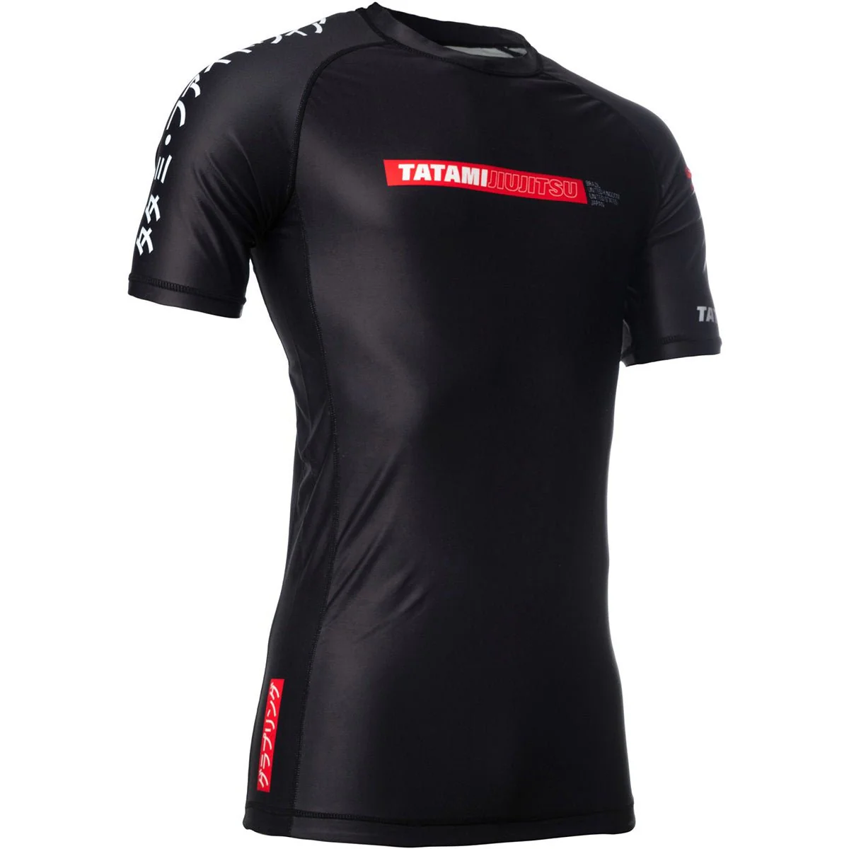 Tatami Fightwear Global Short Sleeve Rashguard - Black - Image 3
