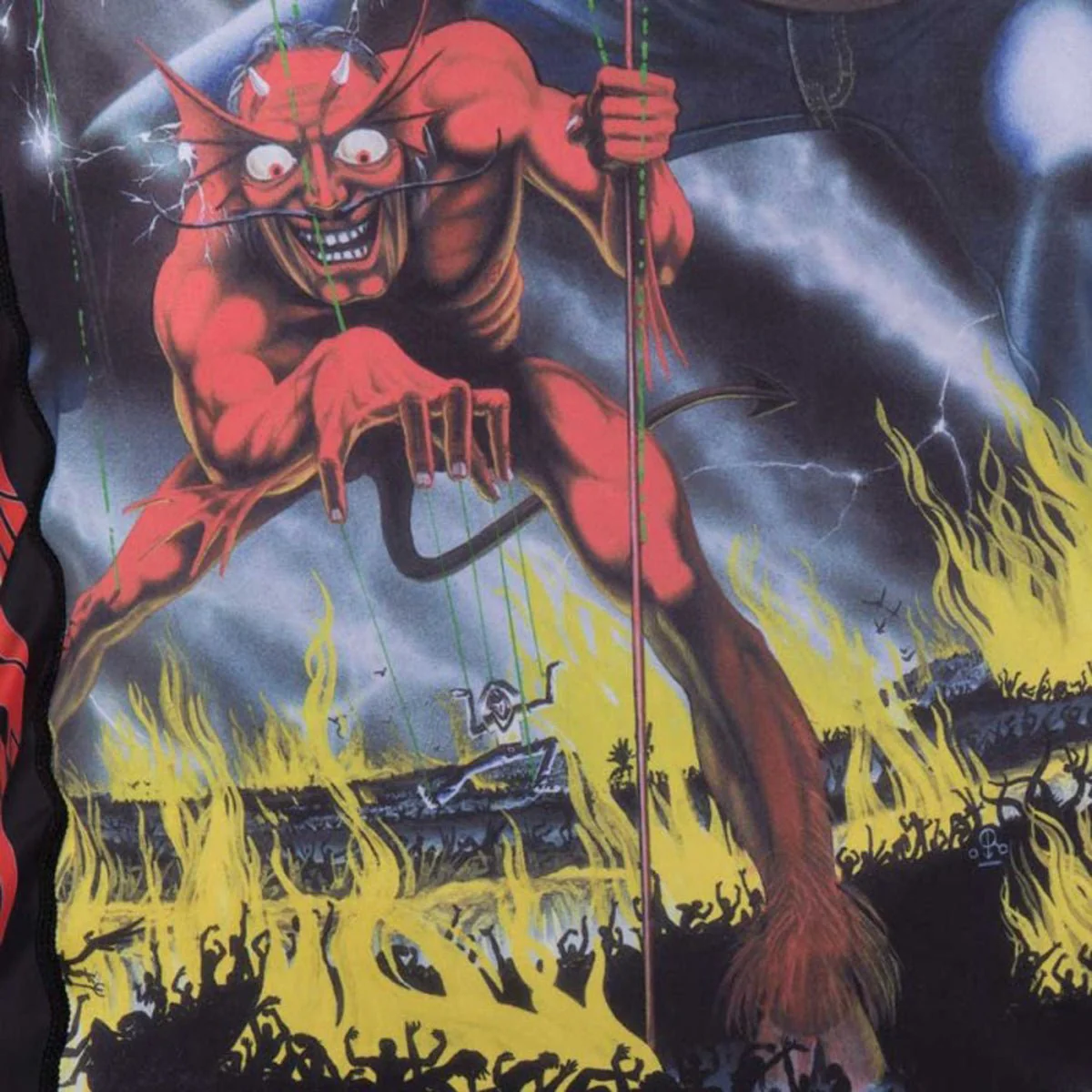 Tatami Fightwear Iron Maiden Number of the Beast Long Sleeve BJJ Rashguard - Image 5