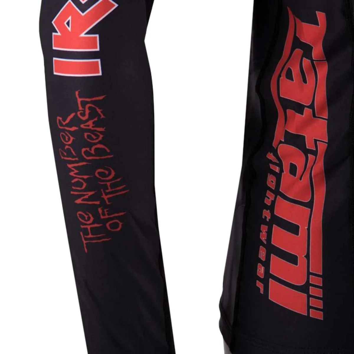 Tatami Fightwear Iron Maiden Number of the Beast Long Sleeve BJJ Rashguard - Image 8