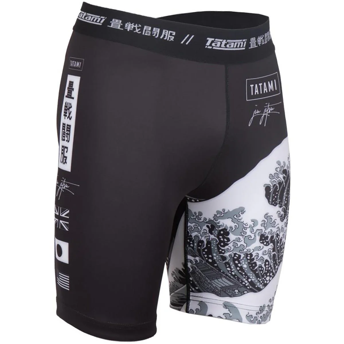 Tatami Fightwear Kanagawa Vale Tudo Shorts - Black - Image 2