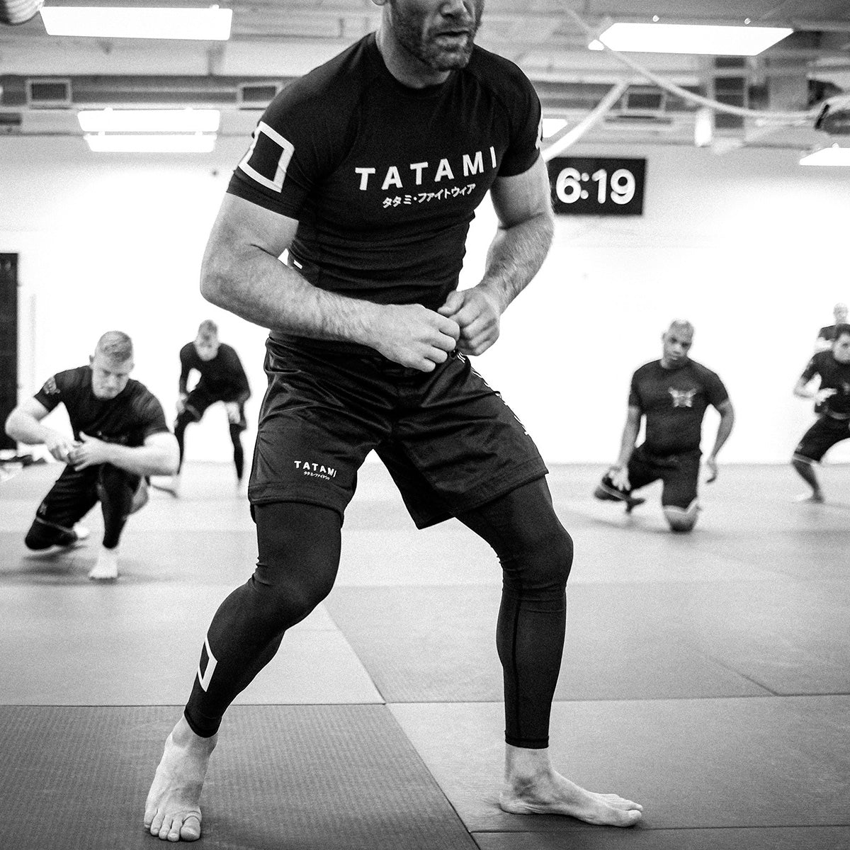 Tatami Fightwear Katakana Grappling Spats - Black - Image 5