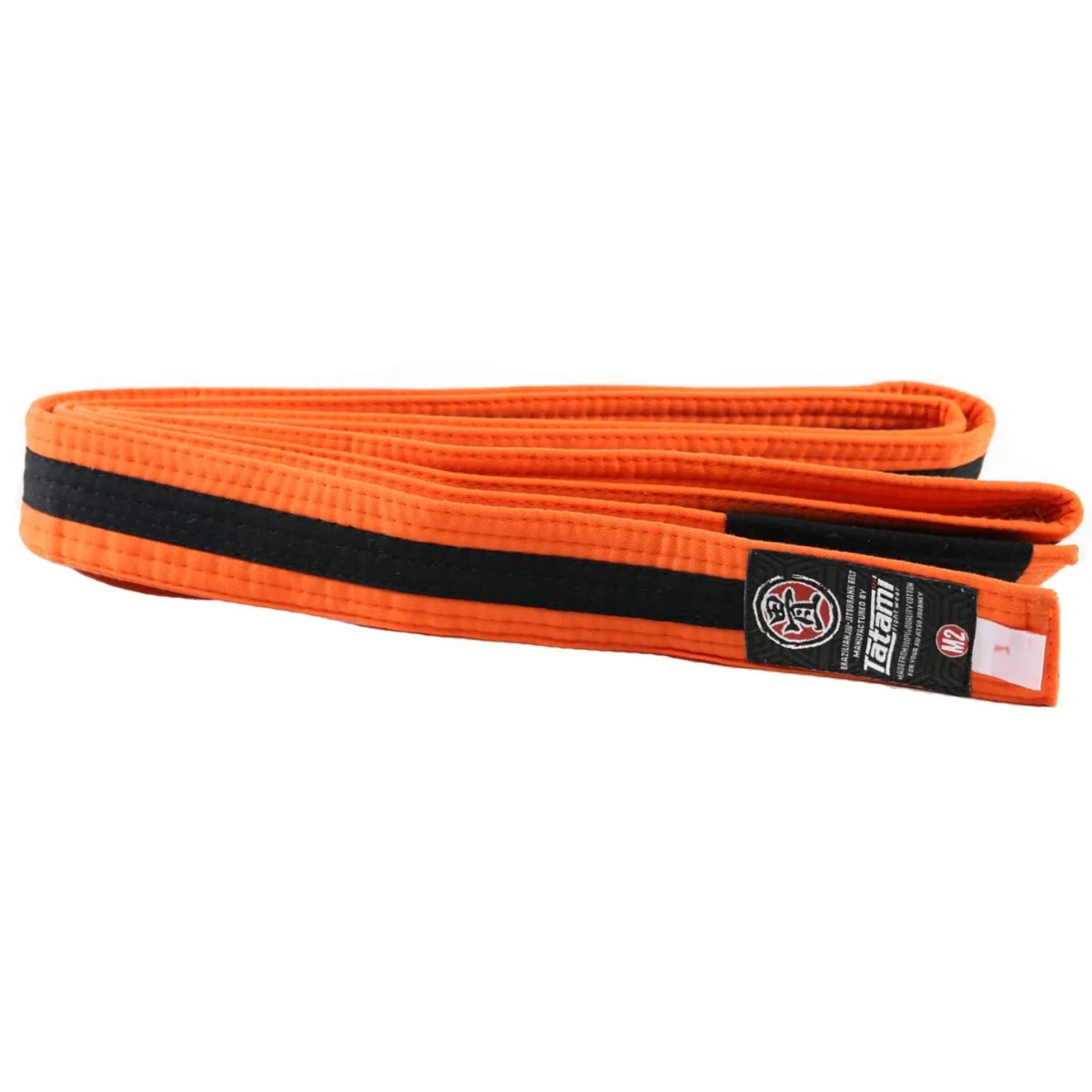 Tatami Fightwear Kid's IBJJF Rank Belt - Orange/Black