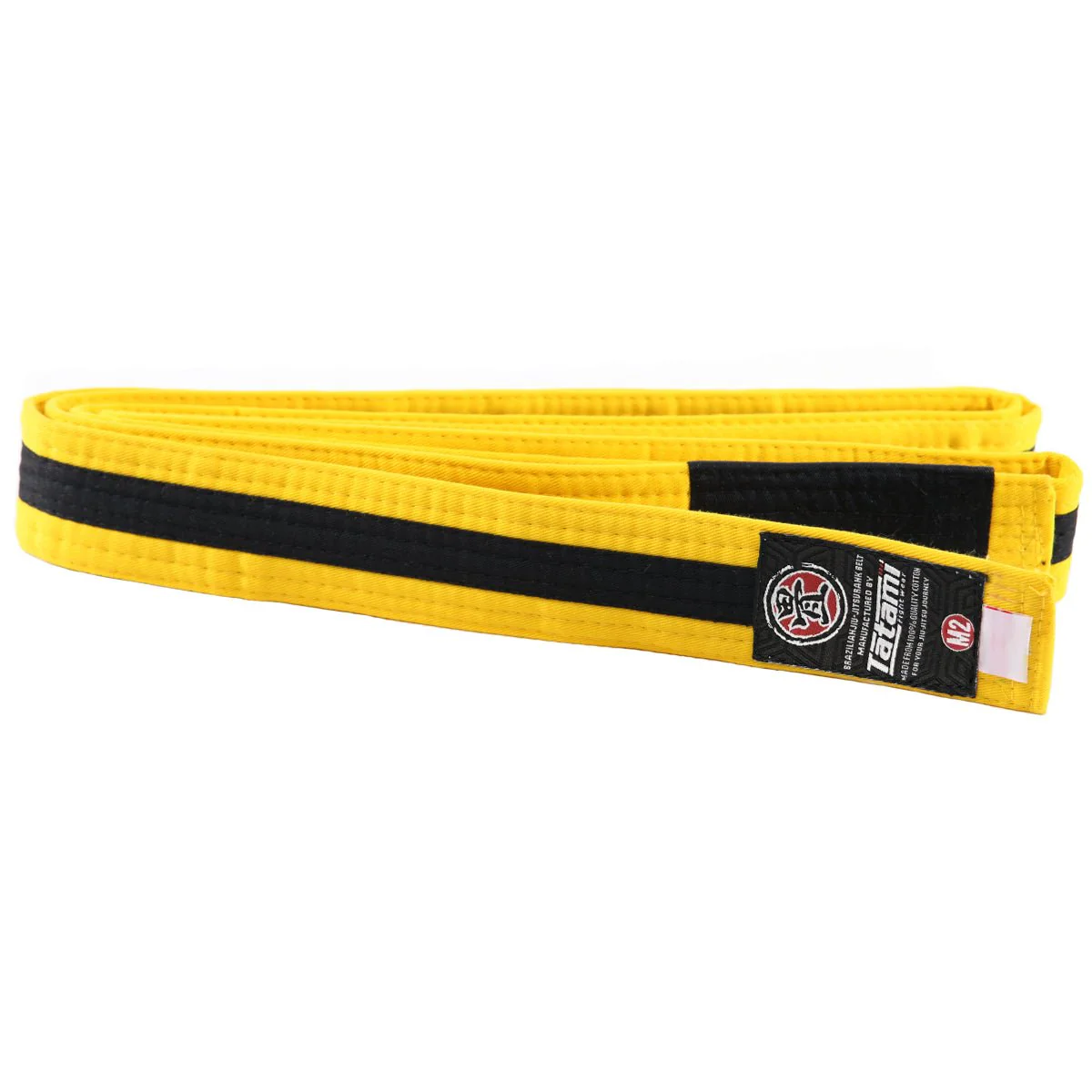 Tatami Fightwear Kid's IBJJF Rank Belt - Yellow/Black