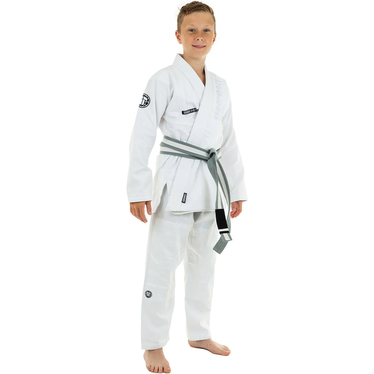 Tatami Fightwear Kid's The Original 2.0 BJJ Gi - White - Image 3
