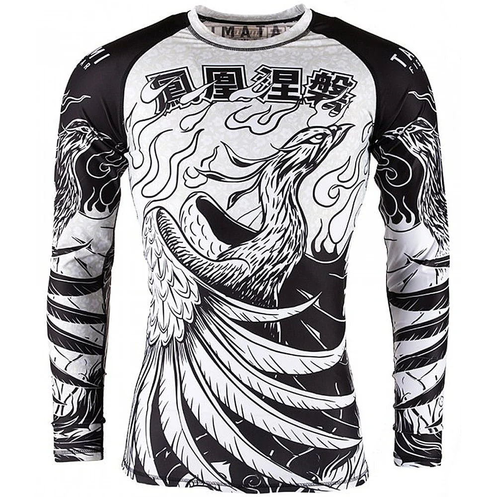 Tatami Fightwear Meerkatsu Phoenix Rising BJJ Long Sleeve Rashguard