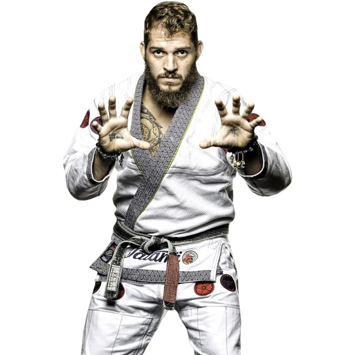 Tatami Fightwear Mike Fowler Jiu-Jitsu Gi - White - Image 2