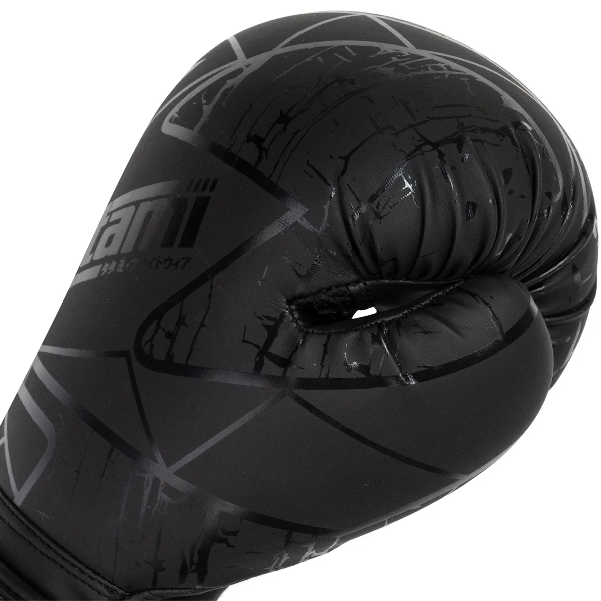 Tatami Fightwear Obsidian Hook and Loop Training Boxing Gloves - Black - Image 4