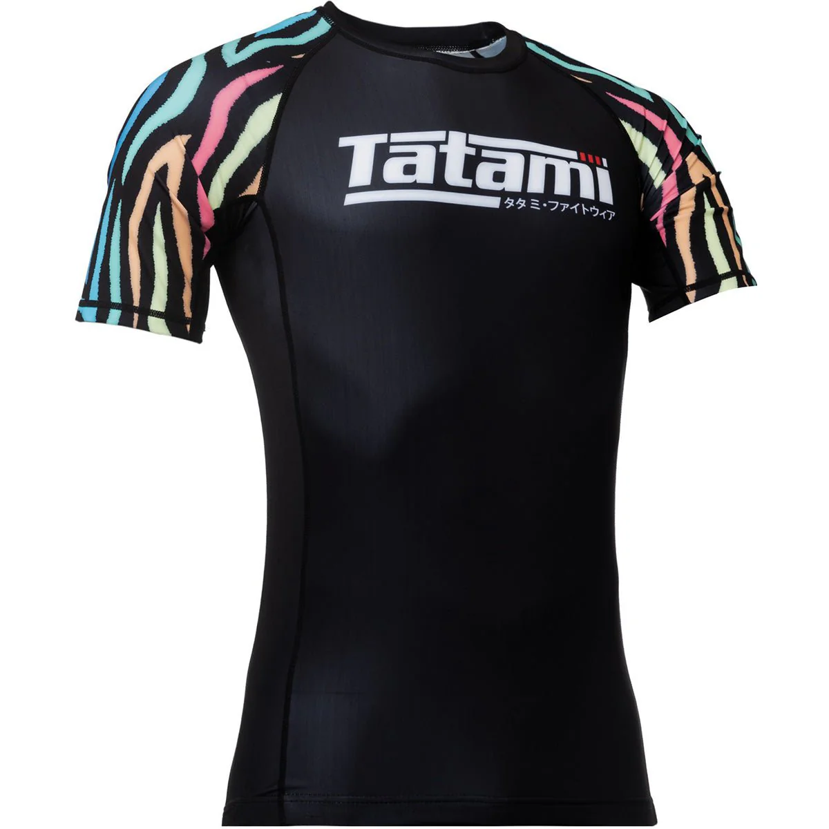 Tatami Fightwear Recharge Short Sleeve Rashguard - Neon - Image 3
