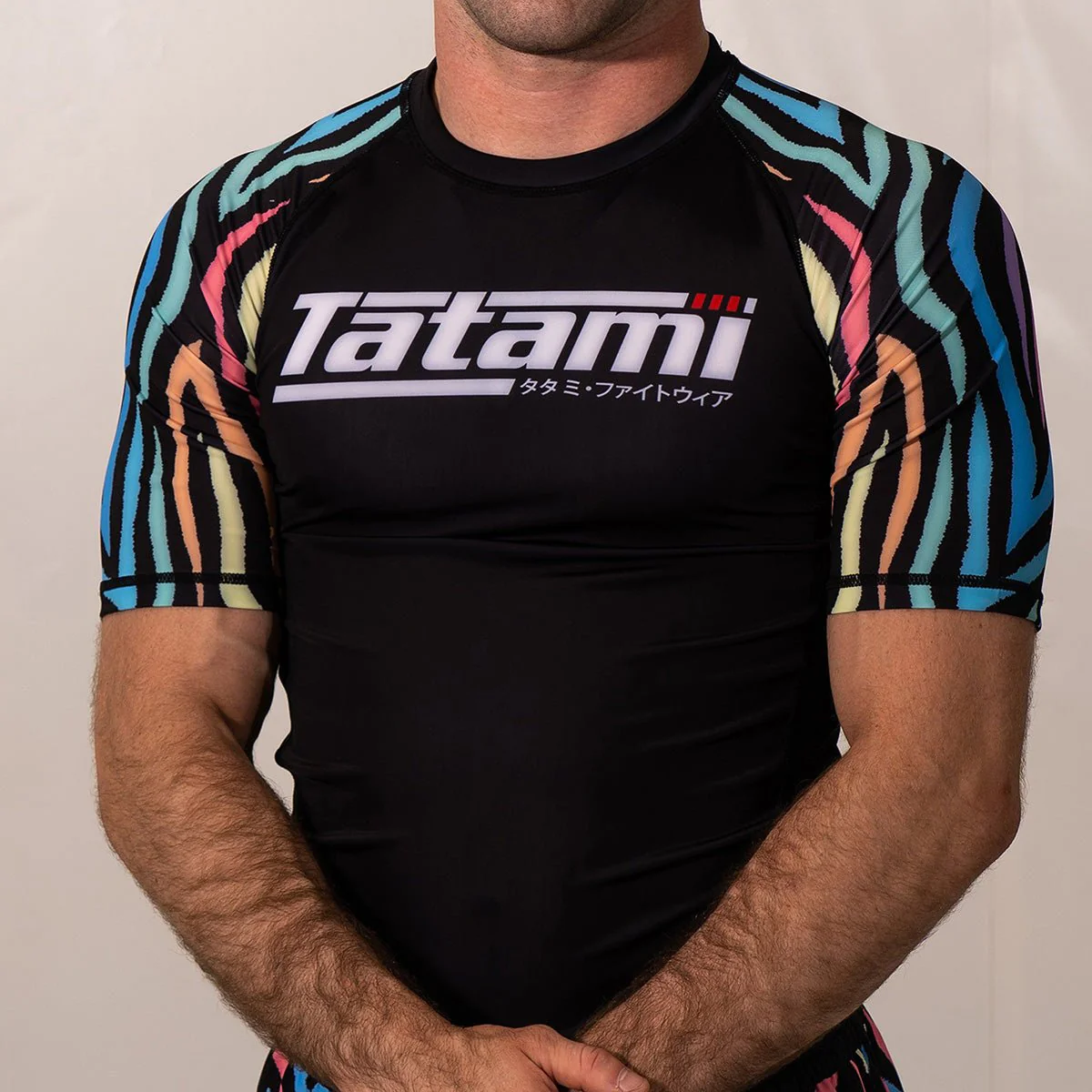 Tatami Fightwear Recharge Short Sleeve Rashguard - Neon - Image 7