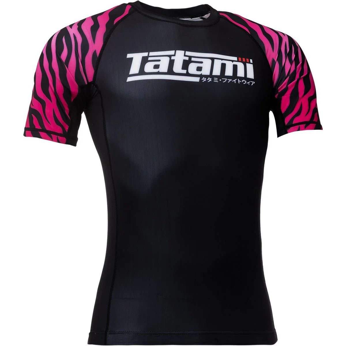 Tatami Fightwear Recharge Short Sleeve Rashguard - Pink - Image 3