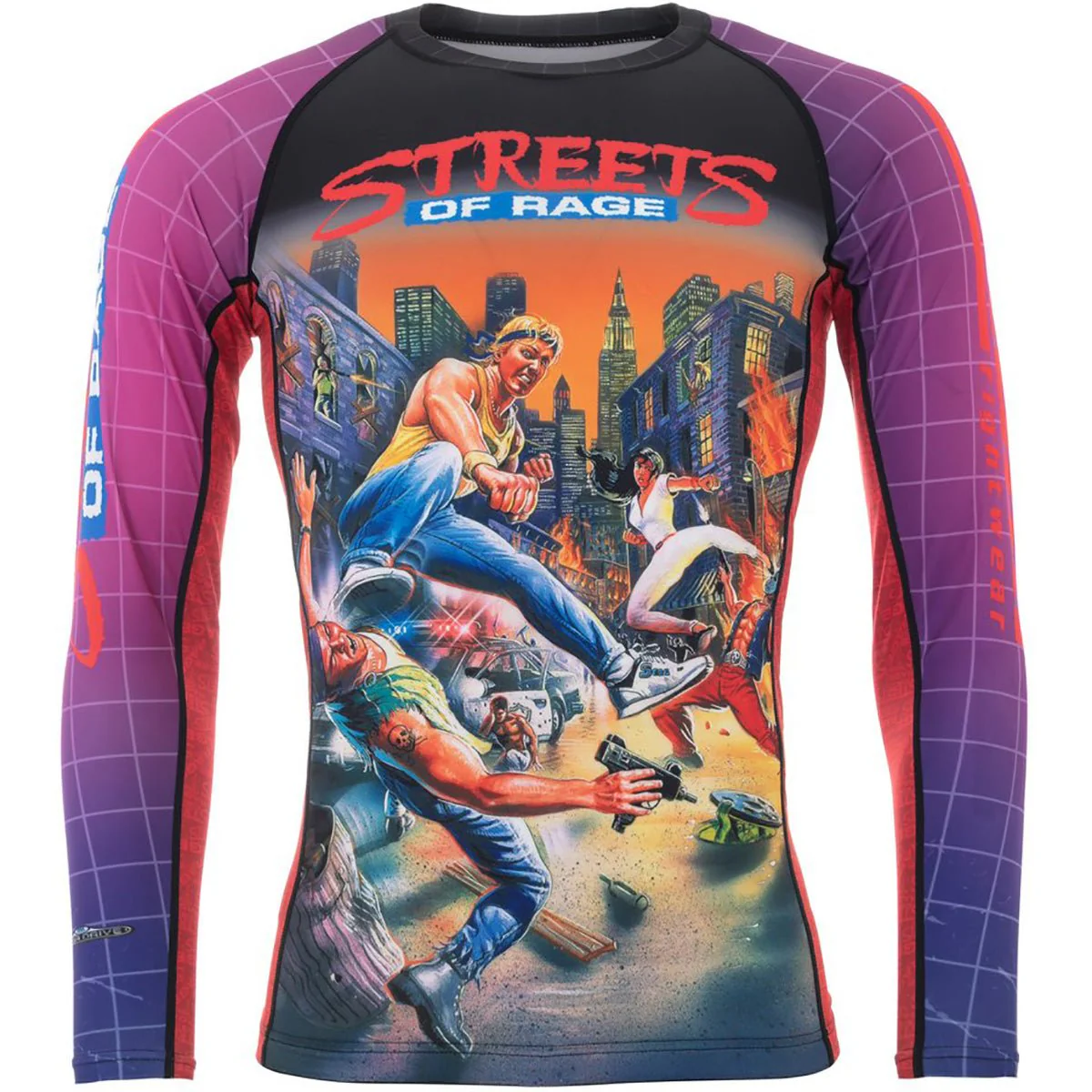 Tatami Fightwear Sega Streets Of Rage Long Sleeve BJJ Rashguard