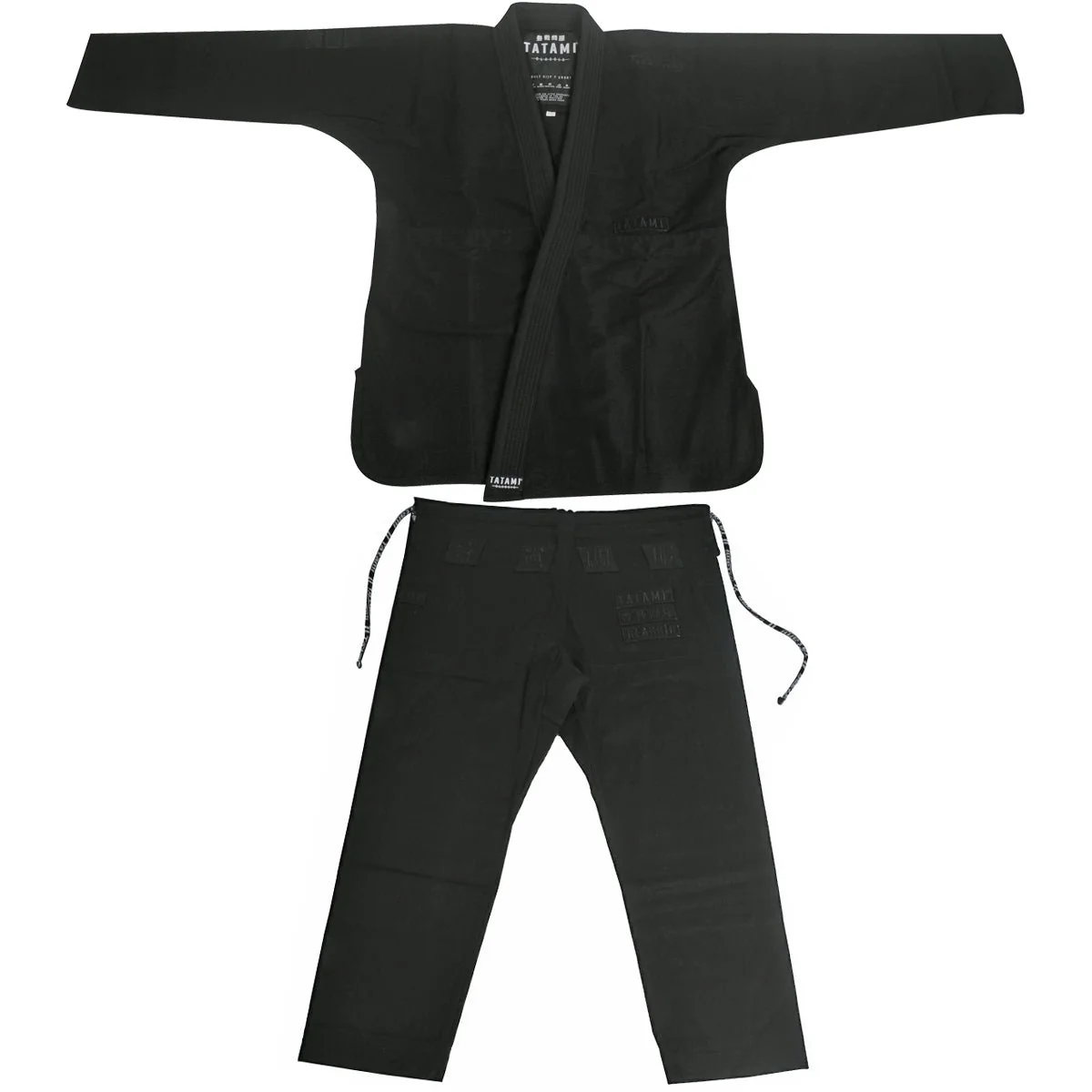 Tatami Fightwear Signature Classic BJJ Gi - Black - Image 5