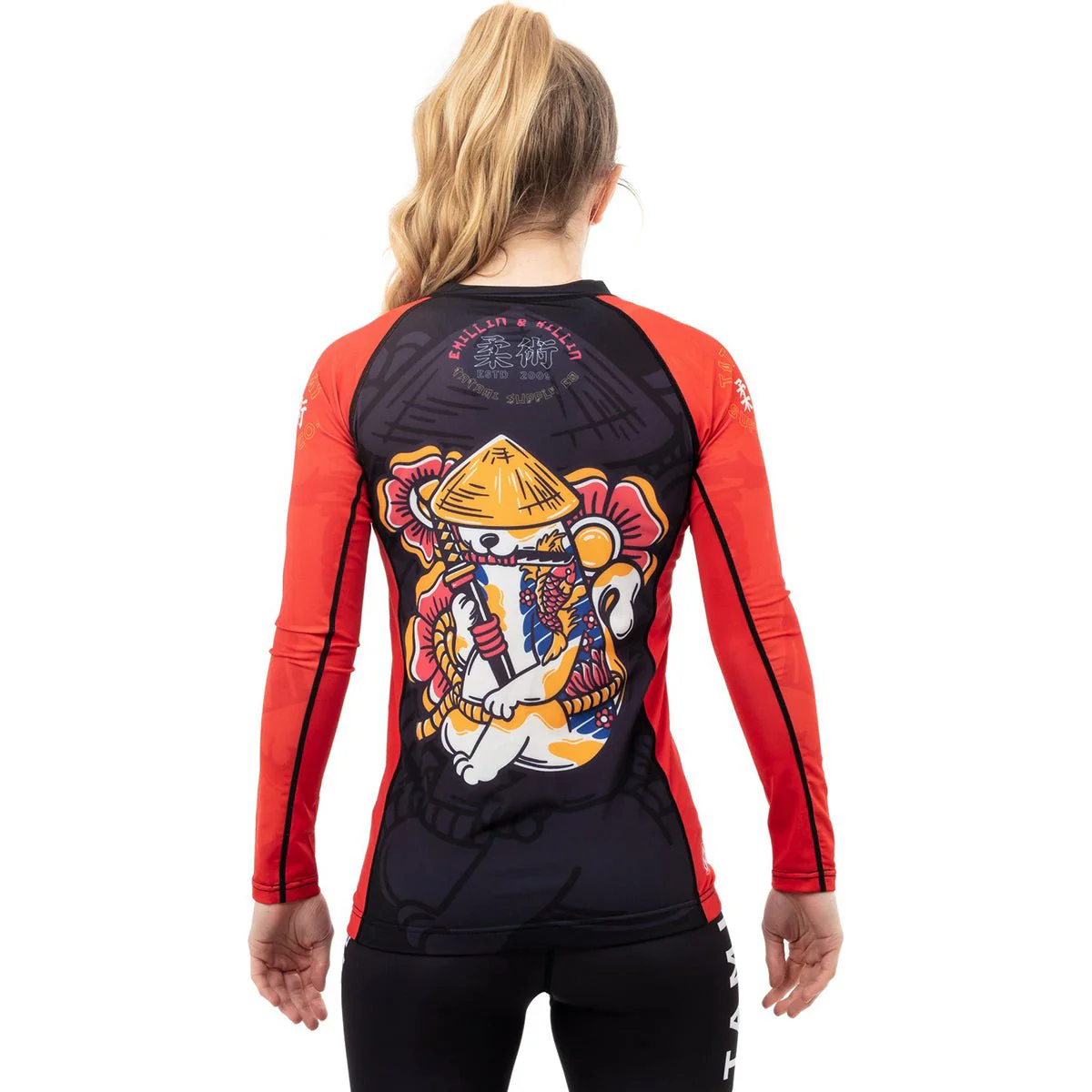 Tatami Fightwear Women's Chillin Eco Tech Recycled Long Sleeve Rashguard - Image 4