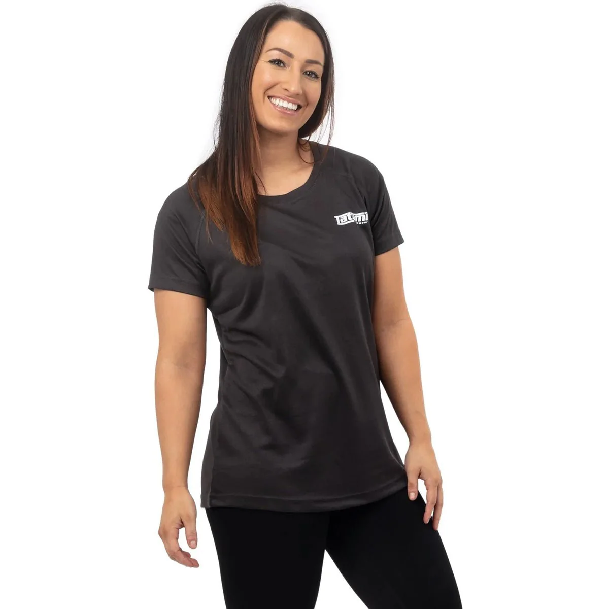Tatami Fightwear Women's Dry Fit T-Shirt - Charcoal
