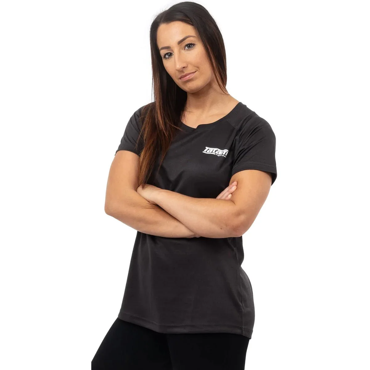 Tatami Fightwear Women's Dry Fit T-Shirt - Charcoal - Image 3
