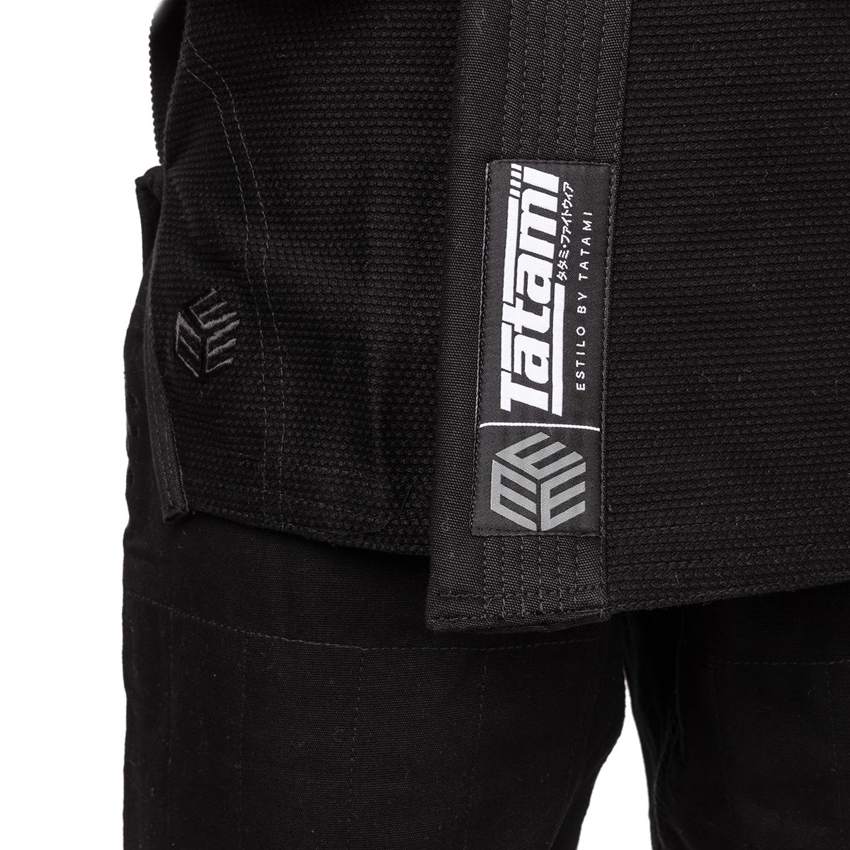 Tatami Fightwear Women's Estilo Black Label BJJ Gi - Black/Black - Image 6