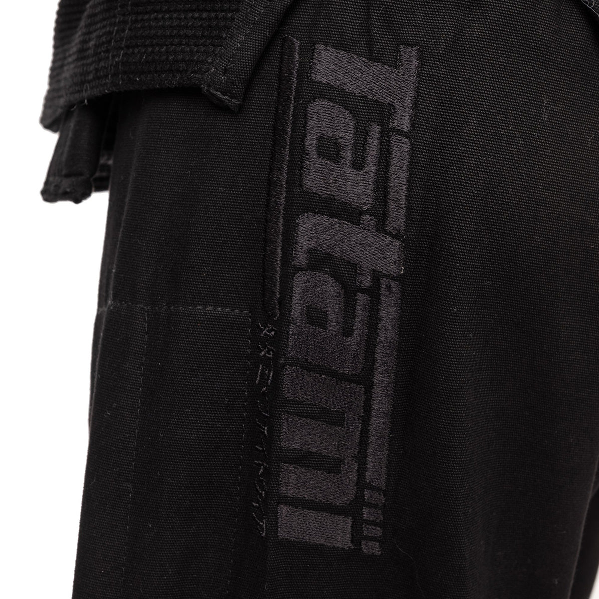 Tatami Fightwear Women's Estilo Black Label BJJ Gi - Black/Black - Image 8