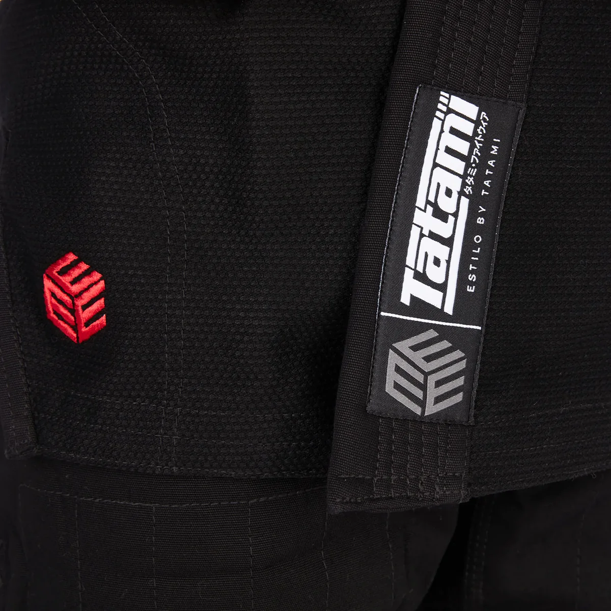 Tatami Fightwear Women's Estilo Black Label BJJ Gi - Red/Black - Image 7