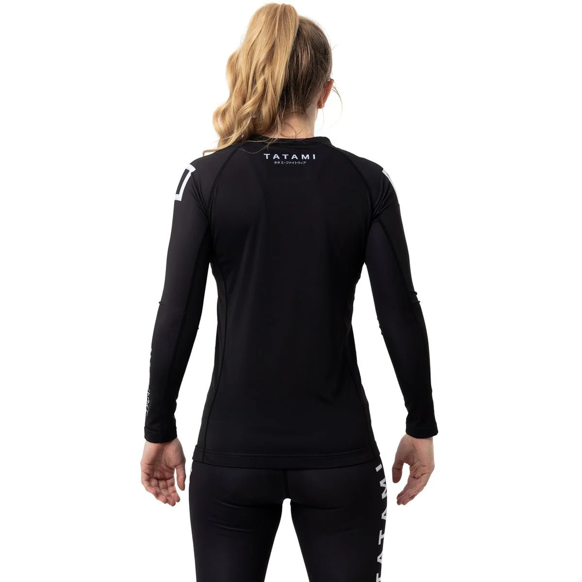 Tatami Fightwear Women's Katakana Long Sleeve Rashguard - Black - Image 2