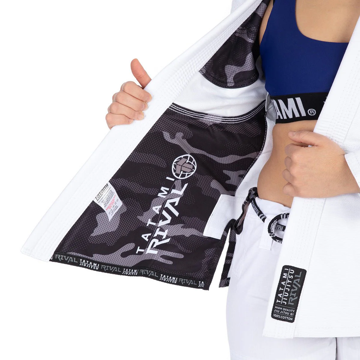 Tatami Fightwear Women's Rival BJJ Gi - White - Image 7