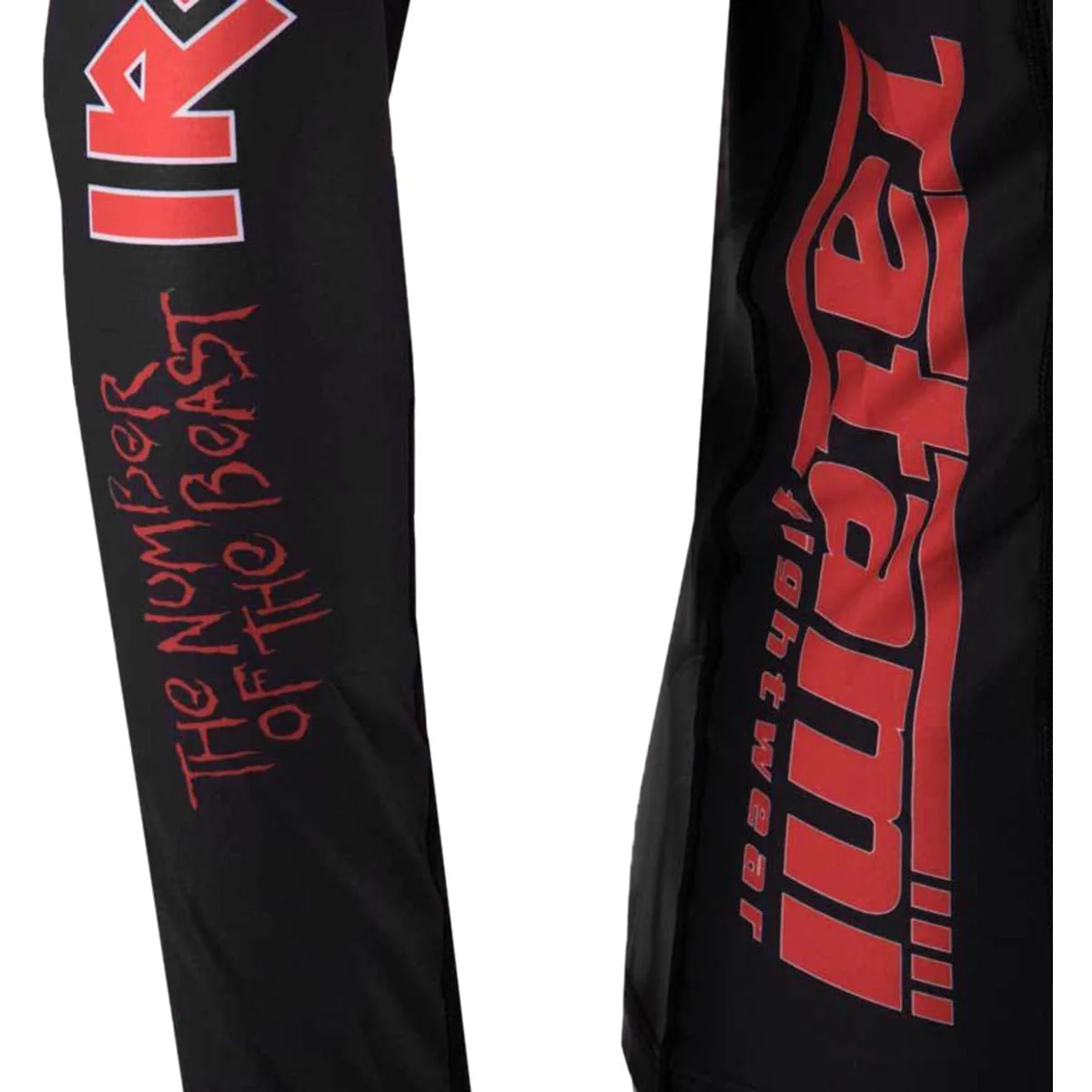 Tatami Fightwear x Iron Maiden Ladies Number of the Beast Long Sleeve Rashguard - Image 6