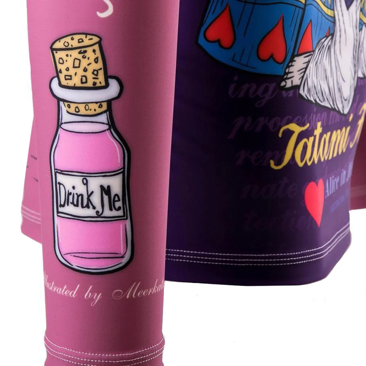 Tatami Fightwear x Meerkatsu Women's Alice in Jiu-Jitsu Land BJJ Rashguard - Image 4