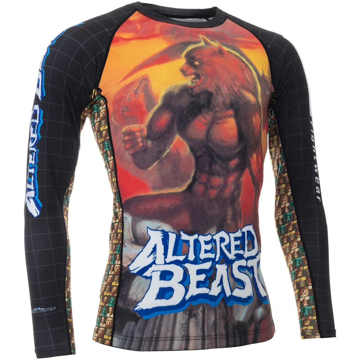 Tatami Fightwear x Sega Altered Beast Long Sleeve BJJ Rashguard - Image 3