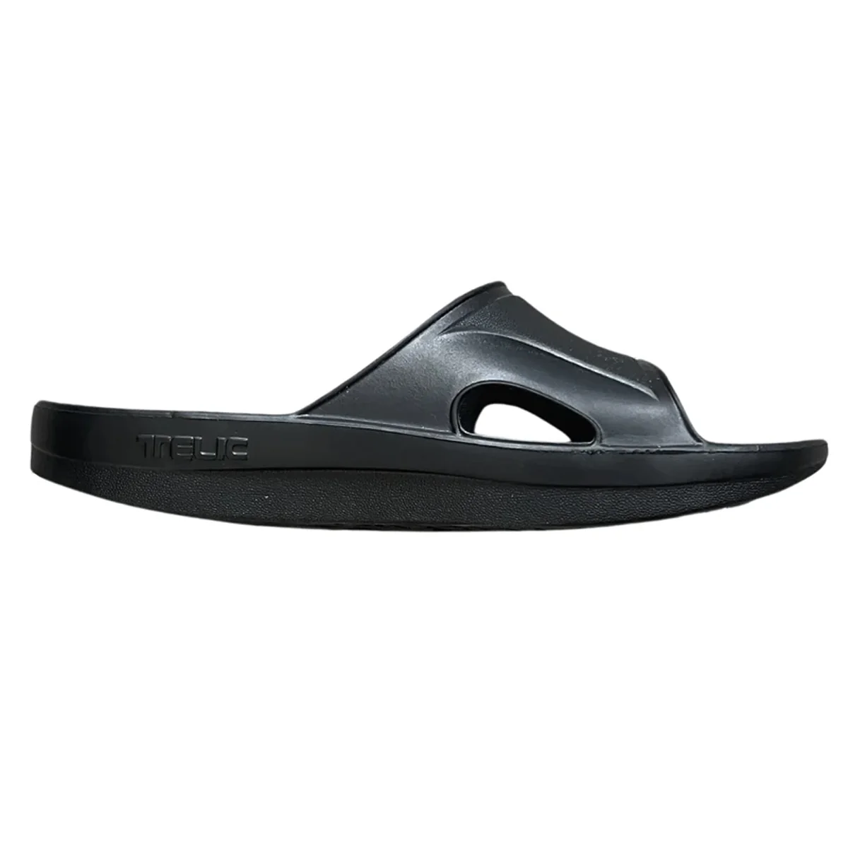 Telic Recharge Arch Support Comfort Slide Sandals - Midnight Black