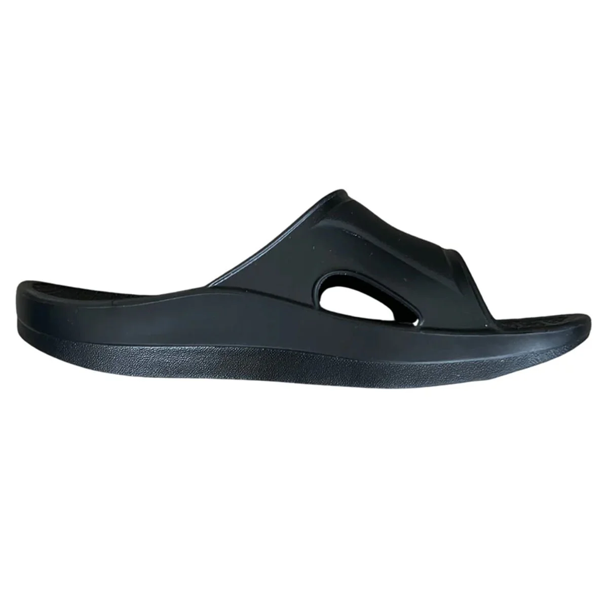 Telic Recharge Arch Support Comfort Slide Sandals - Midnight Black - Image 2